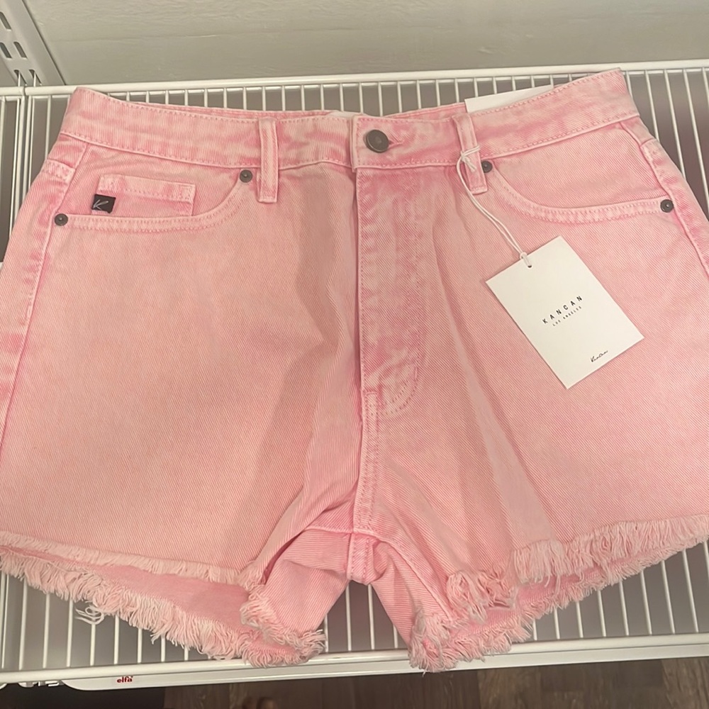 Pink shorts
